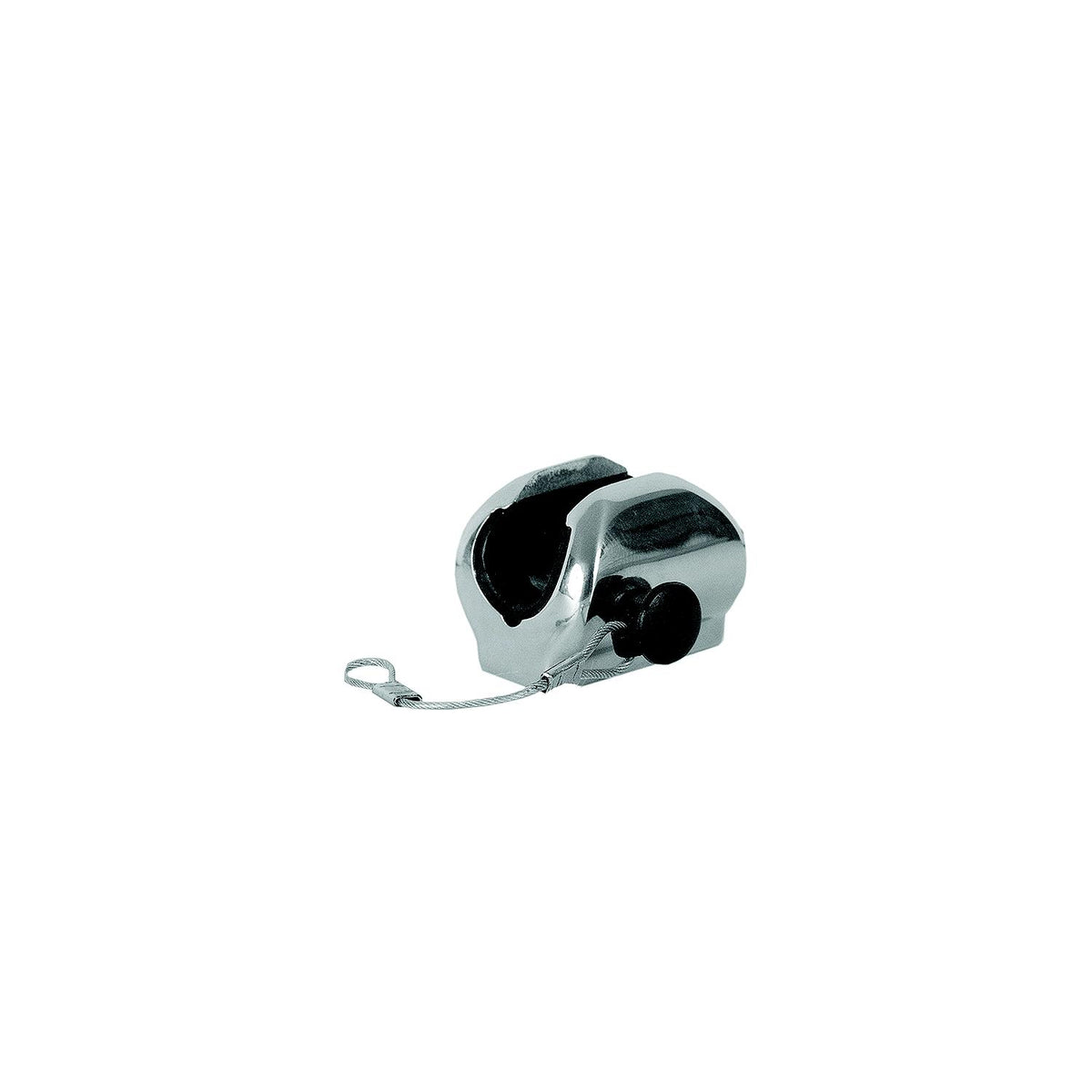 TACO Flat Deck Hinge w/Pin Lanyard - Fits 7/8" Tube [F13-0241/244BN-1] - official TACO Marine product image 2