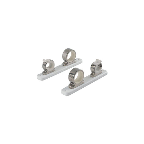 TACO 2-Rod Hanger w/Poly Rack - Polished Stainless Steel [F16-2751-1] - official TACO Marine product image 2