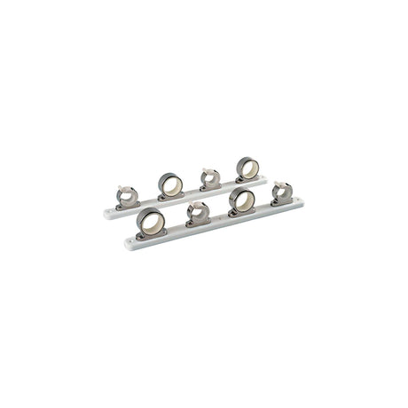 TACO 4-Rod Hanger w/Poly Rack - Polished Stainless Steel [F16-2752-1] - official TACO Marine product image 2