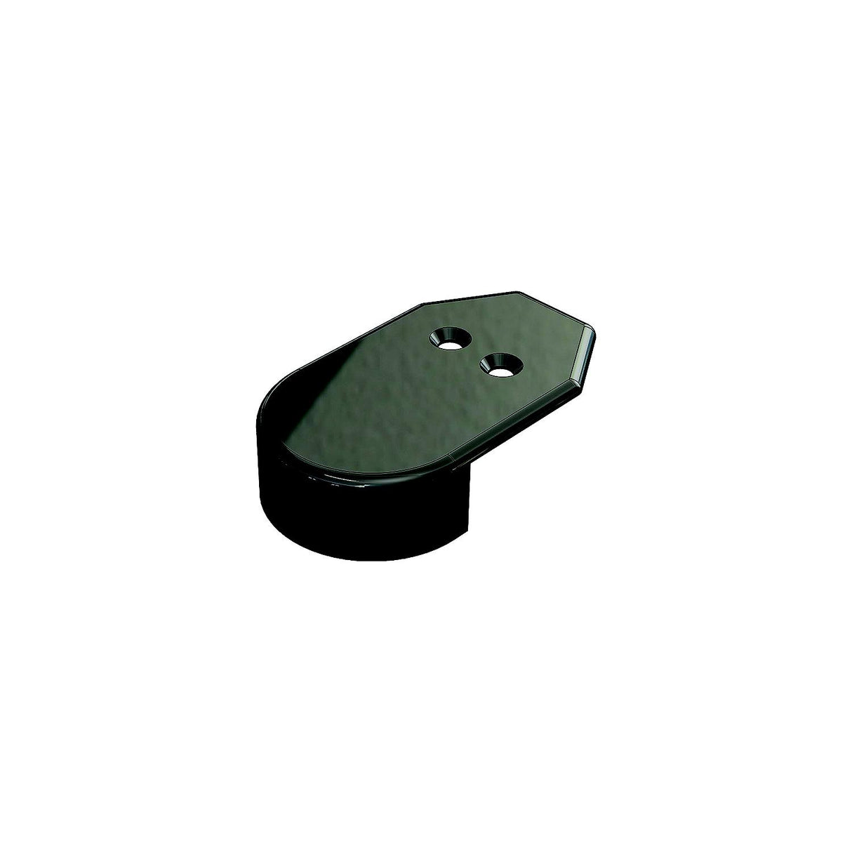Taco Metals Rub Rail End Caps 2/Cd - F90-0002BKN-1