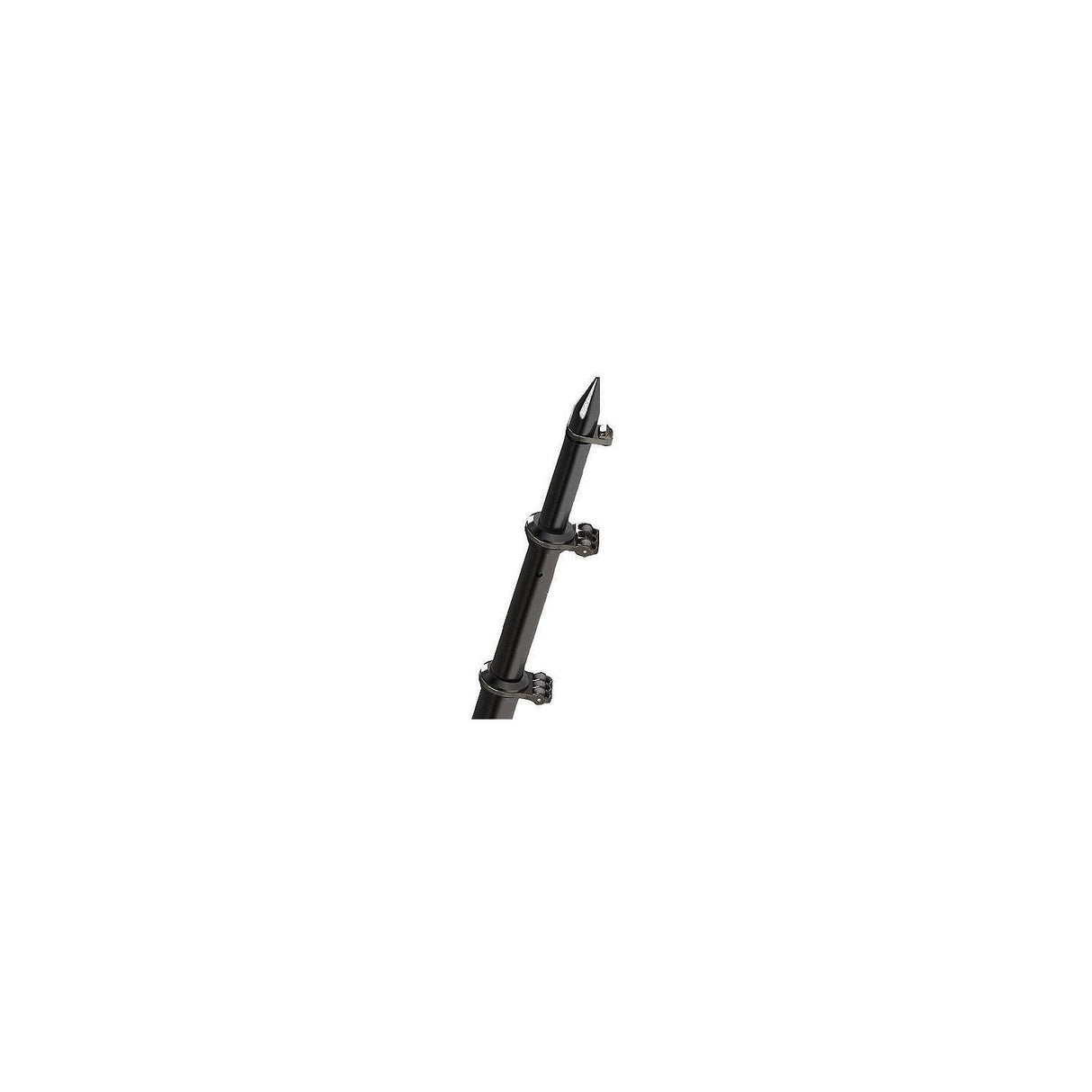 TACO 18 Deluxe Outrigger Poles w/Rollers - Silver/Black [OT-0318HD-BKA] - official TACO Marine product image 2