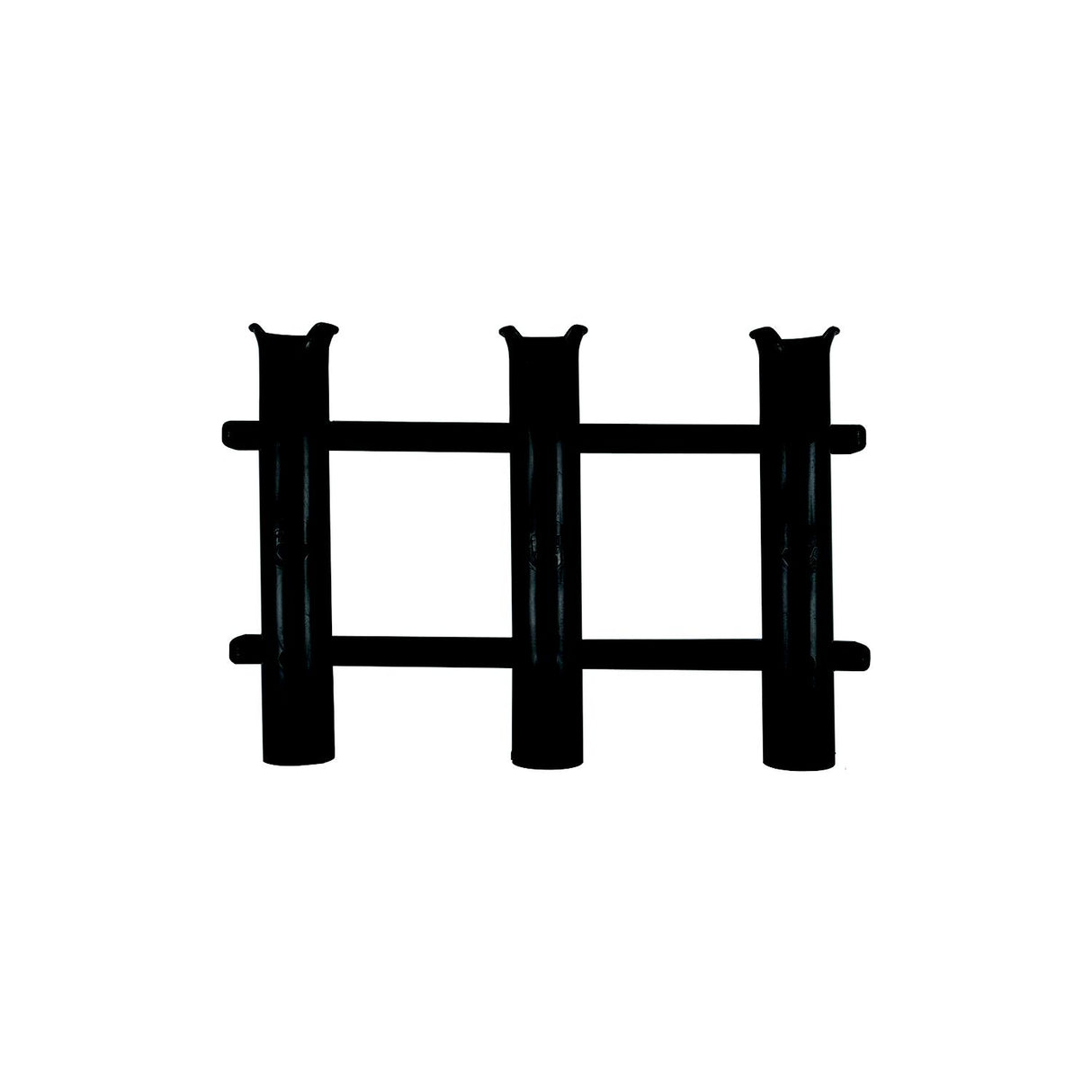 Taco Metals Polyethylene 3-Rod Rack, White - P03-063W