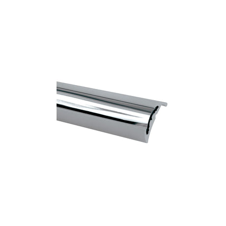 TACO Semi-Rigid Rub Rail Kit - White w/Flex Chrome Insert - 70' [V11-9811WCM70-2] - official TACO Marine product image 3