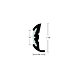 Taco Metals Rub Rail Kit w/Chr Insert 70' - V11-9811WCM70-2 - official TACO Marine product image 2