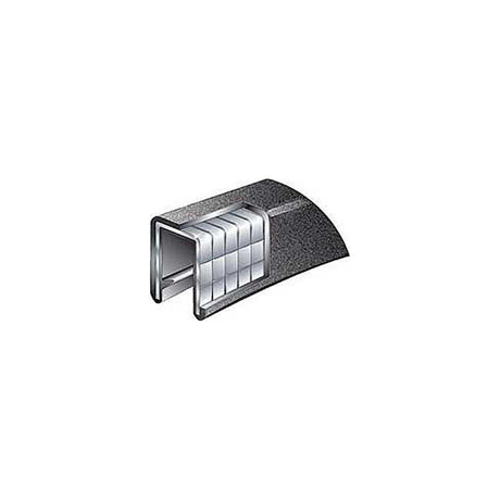 TACO Flexible Vinyl Trim - 5/32" Opening x 9/16"W x 25'L - White [V30-1005W25-1] - official TACO Marine product image 2