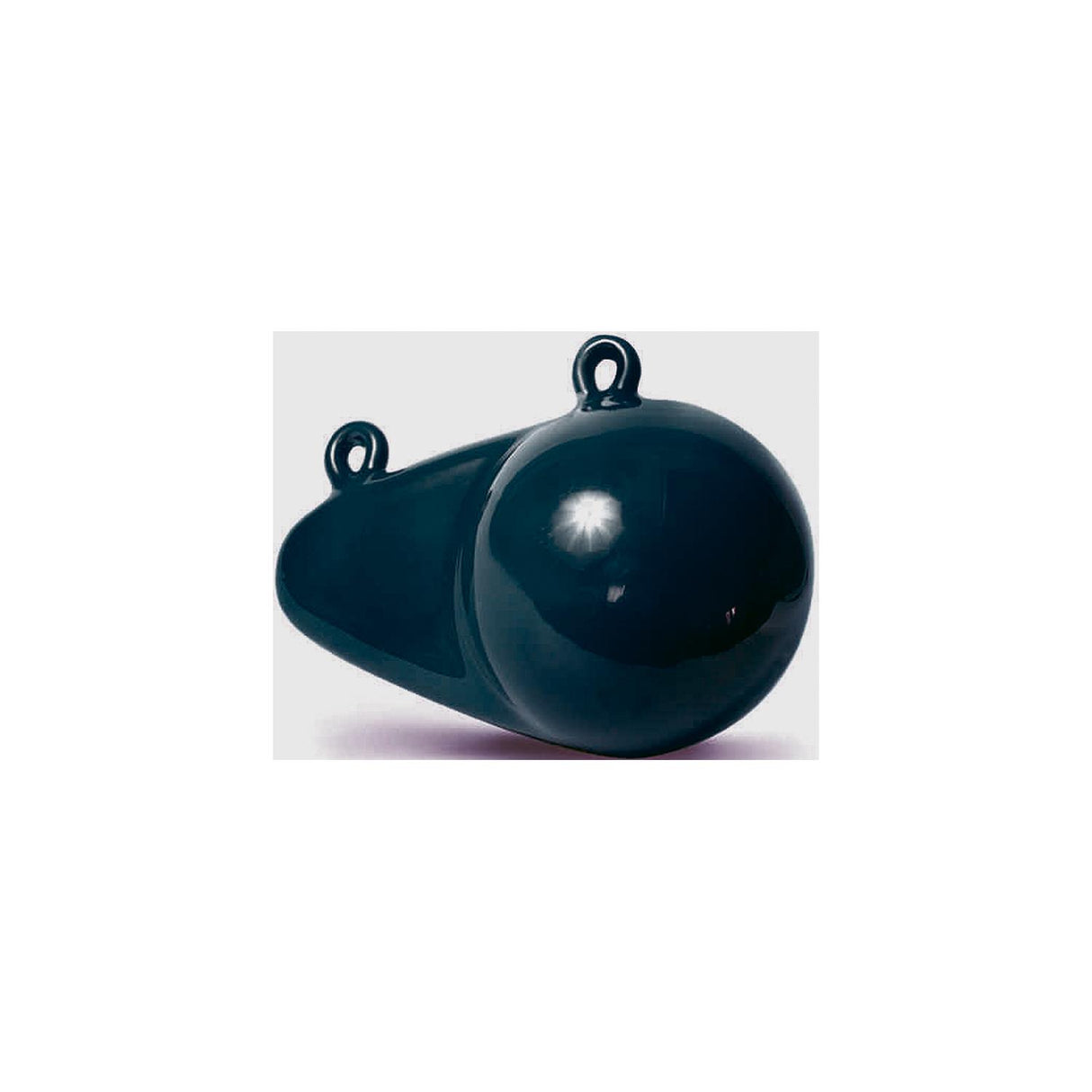 Greenfield Products Greenfield PVC Coated Cannonball Style Downrigger Weight, Black - 206B
