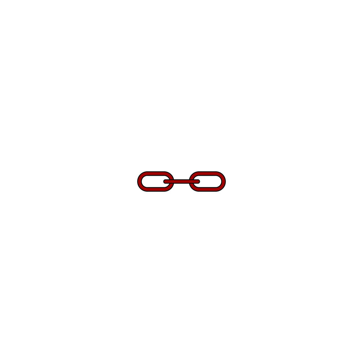 Greenfield Products 1/4" x 4' Anchor Lead Chain Red - 2115-RD - official Greenfield Products product image 4