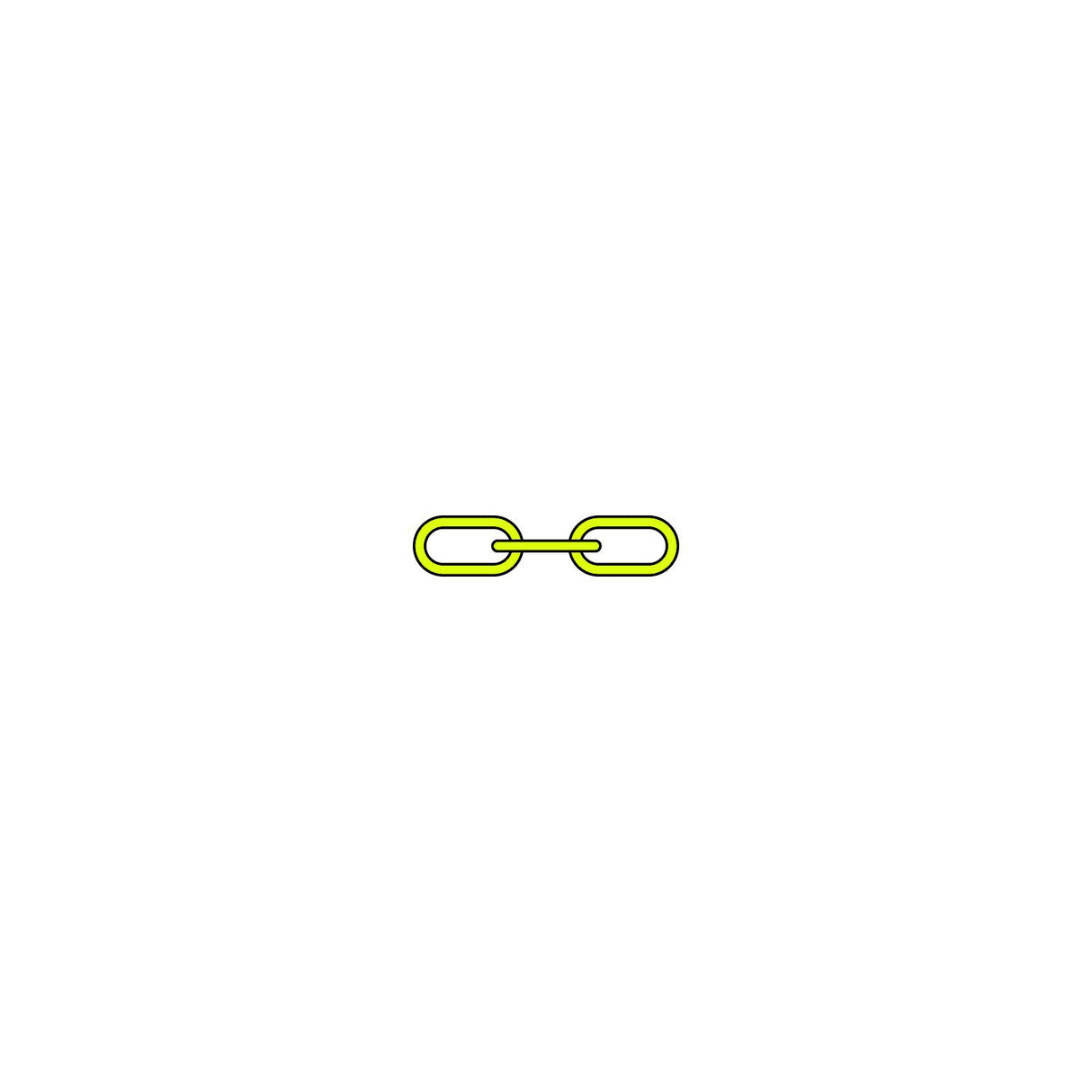Greenfield Products 1/4" x 4' Anchor Lead Chain Yellow - 2115-Y - official Greenfield Products product image 3