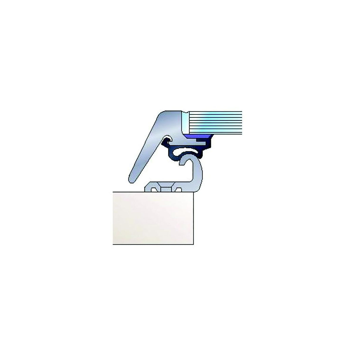 Lewmar 39660050 Ocean Size 60 Flat Base Hatch - 2020206576
