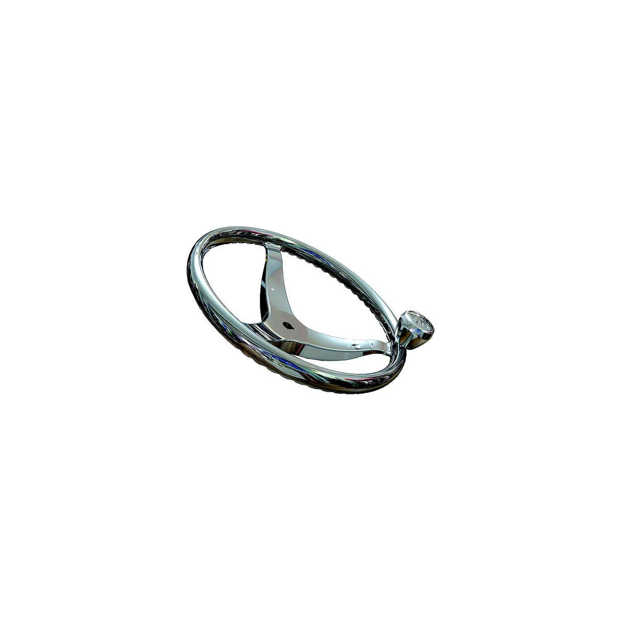 Lewmar 89700822 SWR Stainless Steering Wheel, 13.5" w/ 1/2" UNC Nut Set - 2020211229 - official Lewmar product image 3