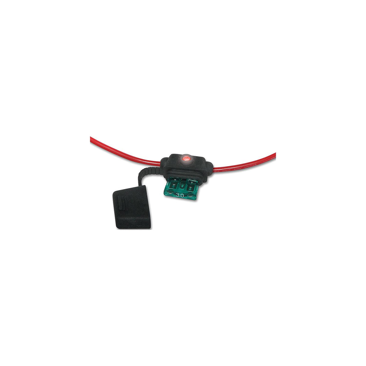 Wirthco Battery Doctor LED Fuse Holder, 30A Mini - 24413