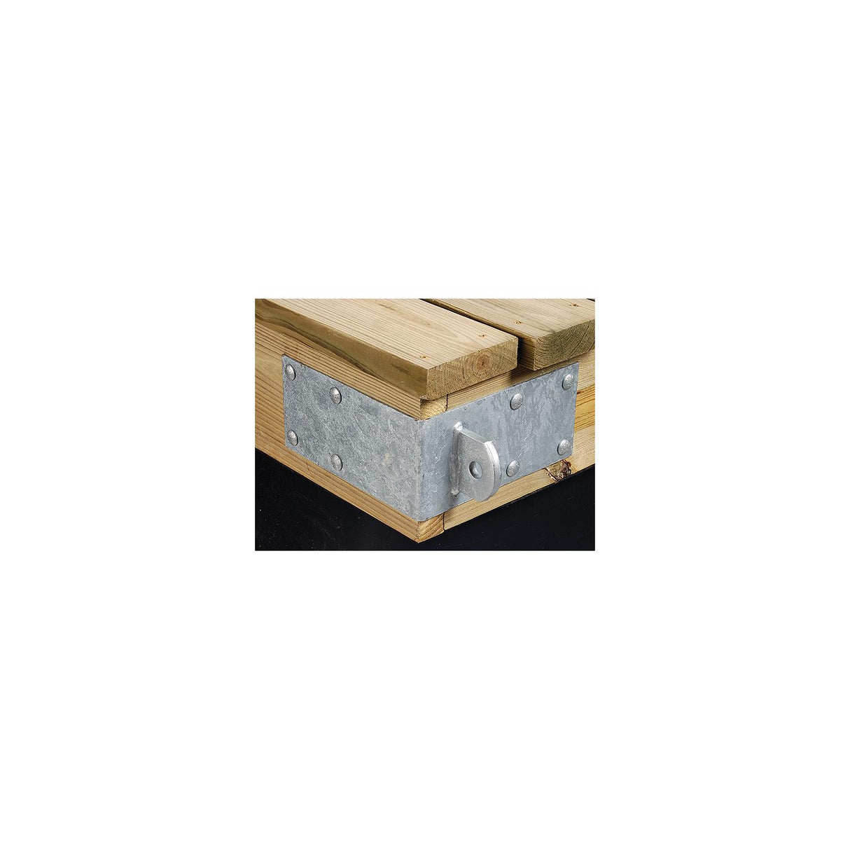 Tiedown Engineering Tie Down Engineering Dock Hardware - Outside Corner/Male 10" L x 5" H - 26418