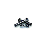 Tiedown Engineering Tie Down Engineering Fluted Zinc Plated Shackle Bolts With Nuts For Use With Spring Hanger Brackets (2 Per Pack) - 86250