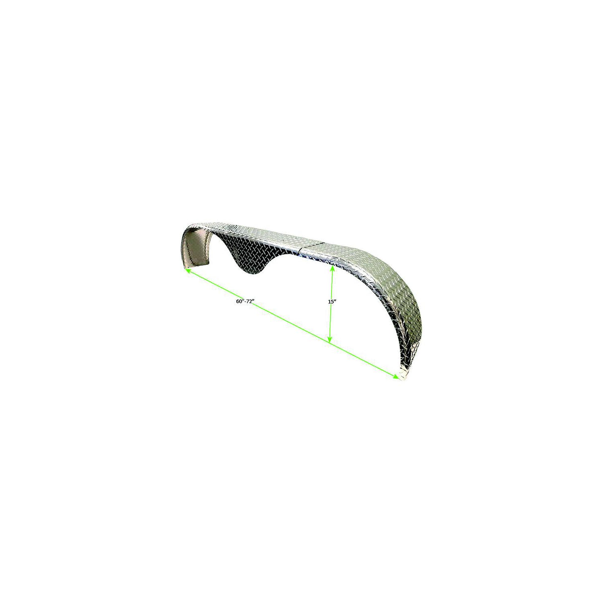 Tiedown Engineering Tie Down Engineering 86269 Aluminum Adjustable Teardrop Fender - 86269