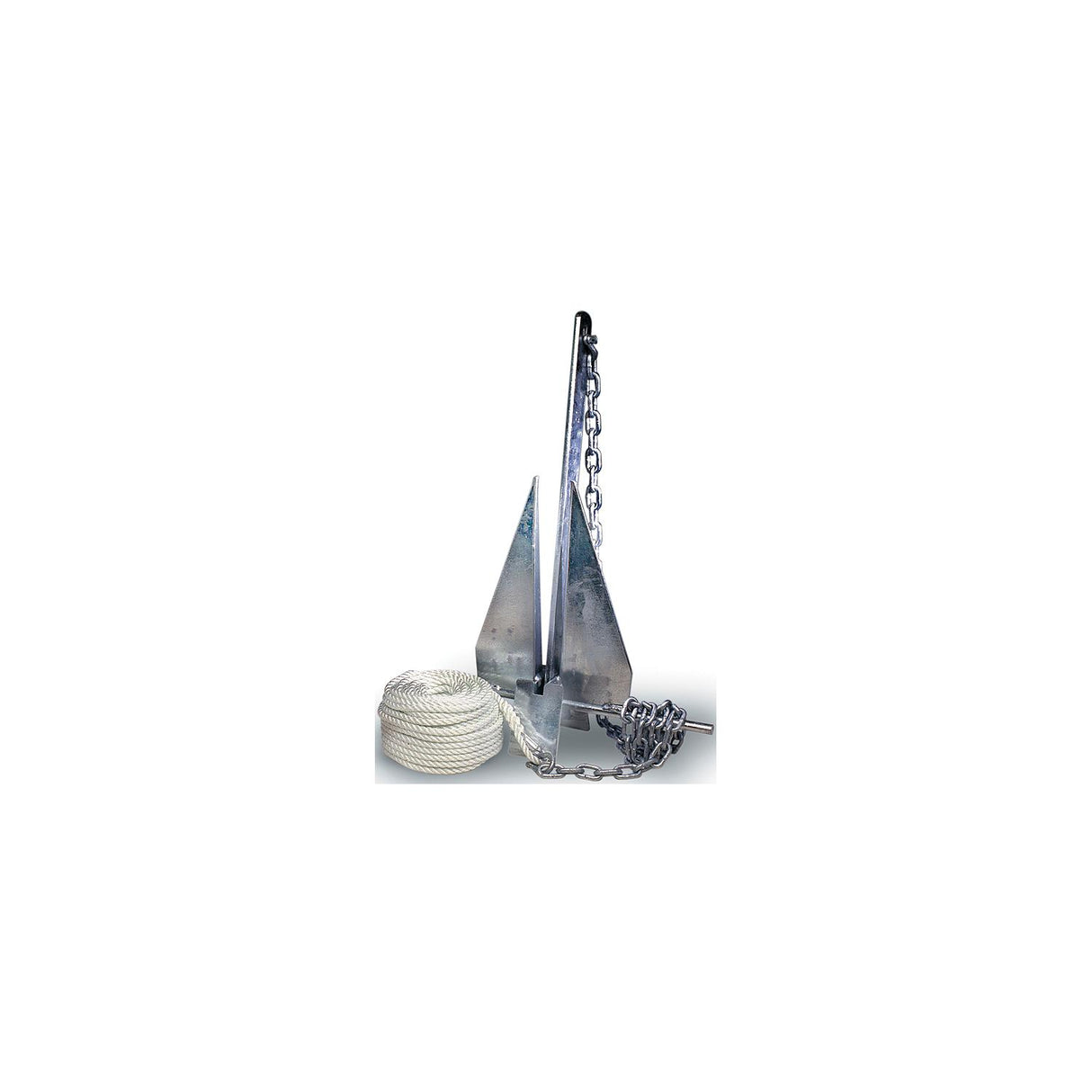 Tiedown Engineering Tie Down Engineering Super Hooker Anchor Kit Includes Anchor, Anchor Line, Chain and (2) Shackles - 95100