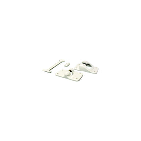 Kwikee 381407 T-Style Door Holder, 4" White - image 1