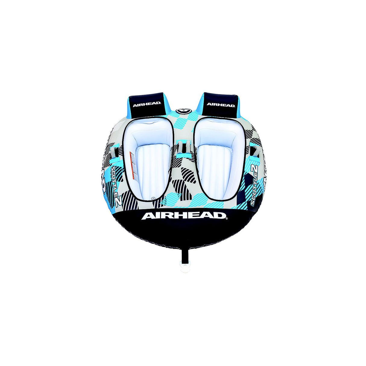 Airhead AHT50190BBK Scuttle Towable Tube, 1-2 Riders - AHT50190BBK
