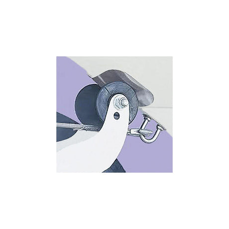 Megaware ScuffBuster Standard with Notch - 5.75" x 4.5" - Notched Bowguard - 22G - Stainless Steel [02638] - official Megaware product image 2
