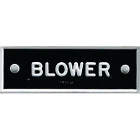 Bernard Engraving Identi-Plates™ Blower - IP-03 - image 1