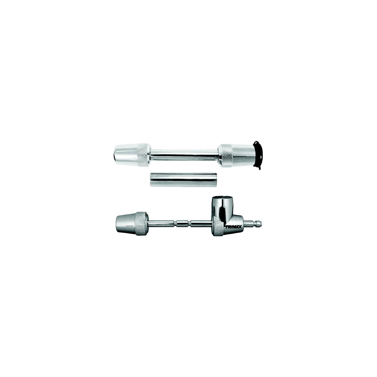 Trimax Locks Trimax TM3123 Chrome TS32 Universal Receiver Lock & TC123 Adjustable Coupler Lock - TM3123