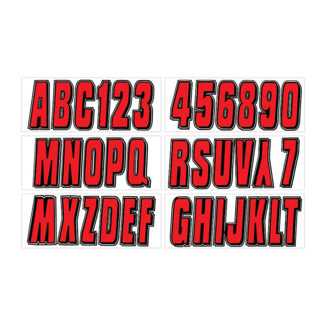 Hardline Products Series 320 Registration Kit (3”, Red) - REBLK320 - image 1