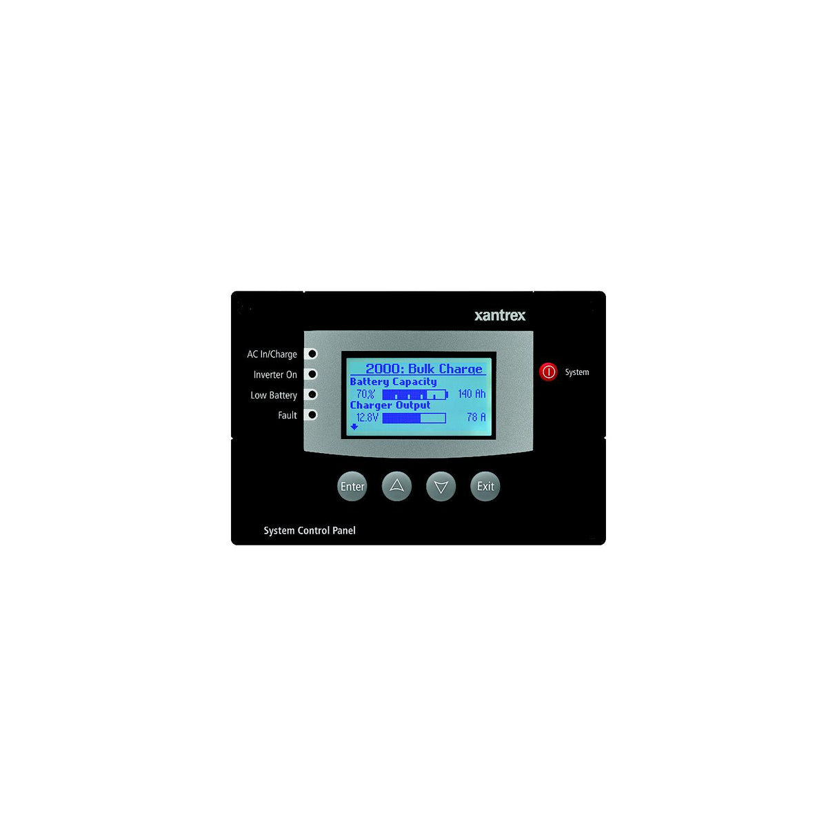 Xantrex Xanbus System Control Panel (SCP) f/Freedom SW2012/3012 [809-0921] - official Xantrex product image 2