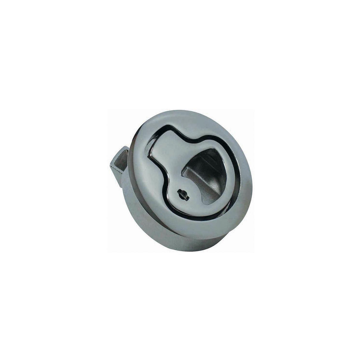 Teak Isle Flush Slam Latch, Locking, Stainless - 29207
