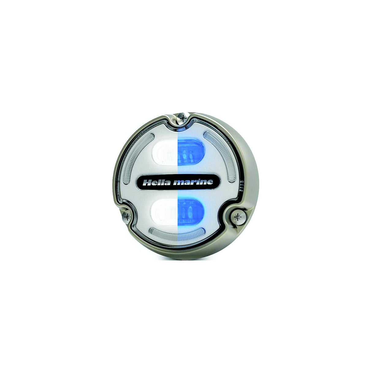 Hella Marine Apelo A2 Blue White Underwater Light - 3000 Lumens - Bronze Housing - White Lens w/Edge Light [016147-101] - official Hella Marine product image 5