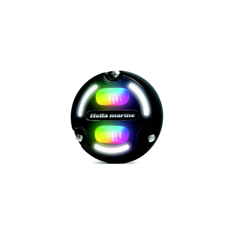 Hella Marine A2 RGB Underwater Light - 3000 Lumens - Black Housing - Charcoal Lens w/Edge Light [016148-001] - official Hella Marine product image 3