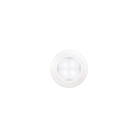 Hella LED Light White w/White Bezel 12V - 980500441 - official Hella Marine product image 3