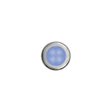 Hella Marine Slim Line LED 'Enhanced Brightness' Round Courtesy Lamp - Blue LED - Stainless Steel Bezel - 12V [980502221] - official Hella Marine product image 3