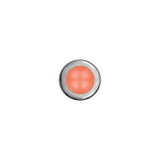 Hella Marine Slim Line LED 'Enhanced Brightness' Round Courtesy Lamp - Red LED - Stainless Steel Bezel - 12V [980507221] - official Hella Marine product image 3