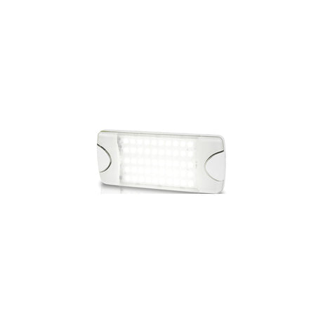 Hella Marine DuraLED 50 Low Profile Interior/Exterior Lamp - White LED Spreader Beam [980629001] - official Hella Marine product image 2
