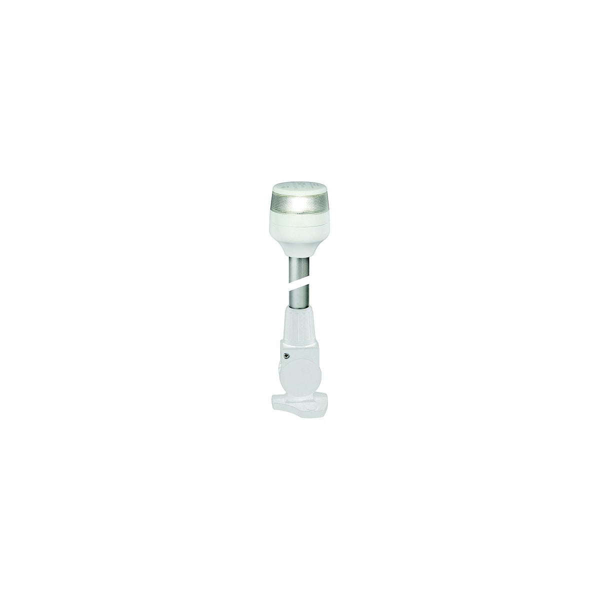 Hella Marine 2nm All Round White Fold Down Pole Navigation Lamp - 8" - White Base [980960291] - official Hella Marine product image 2