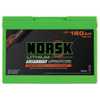Norsk Lithium Iron Phosphate (LiFePo4) Emergency Start Reserve Battery - 180 AH - B12180GHS - image 1