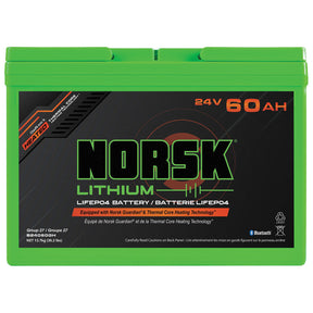 Norsk ithium Iron Phosphate (LiFePo4) 24V Trolling Battery - 60 AH - B24060GH - image 1