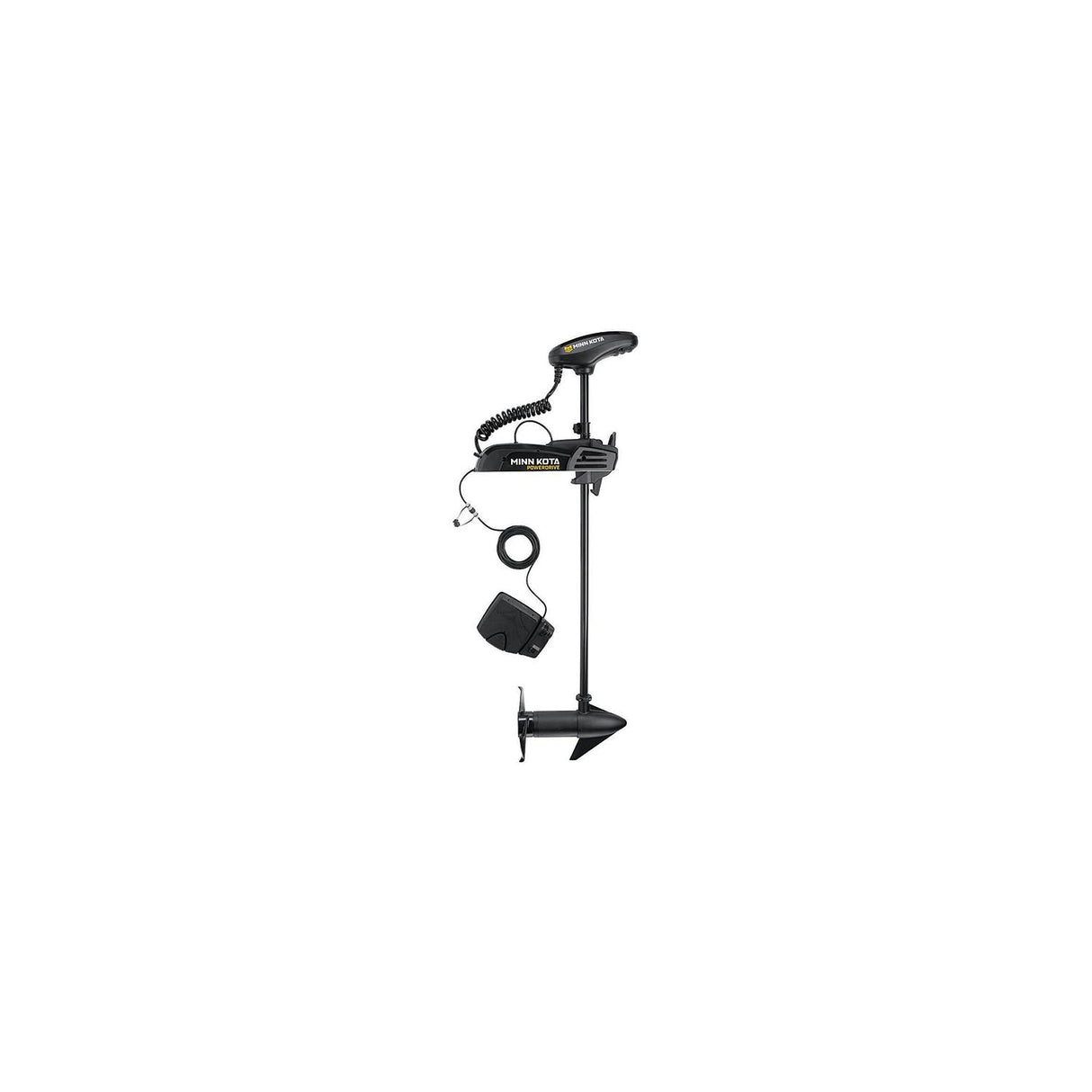 Minn Kota 1358441 Powerdriveâ¢ Bow Mount Freshwater Trolling Motor w/Foot Pedal, 45 lbs. Thrust, 48" Shaft, 12 Volts - 1358441