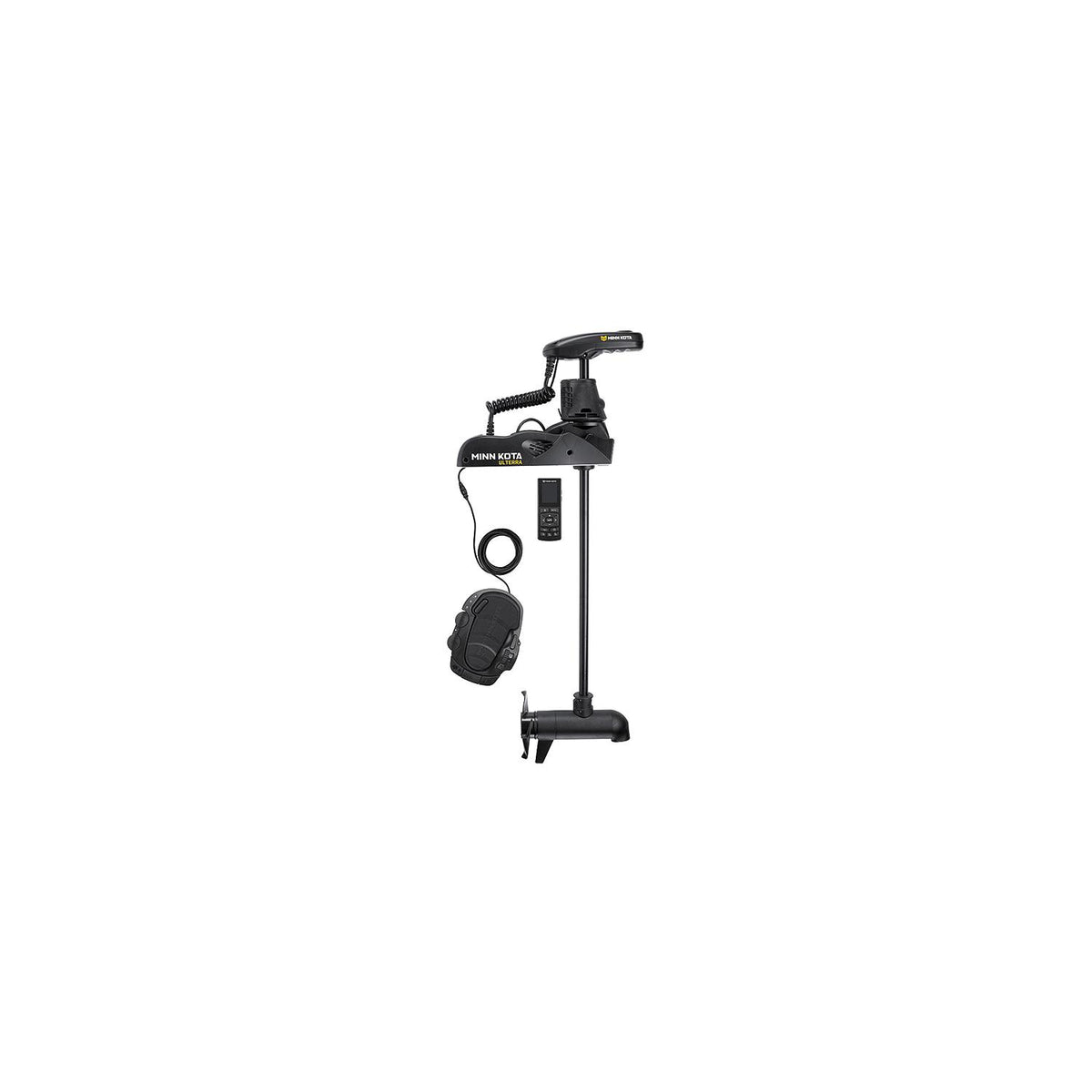 Minn Kota 1358945 Ulterra Bow Mount Freshwater Trolling Motor, 112 lbs. Thrust, 60" Shaft, 36 Volts w/Handheld Remote, Foot Pedal & Dual Spectrum CHRP Sonar - image 1