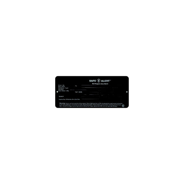 MTI Industries 12V 30 Series Safe-T-Alert Flush Mount RV Propane/LP Gas Alarm - 30-442-P-BR - image 1