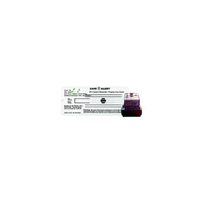 MTI Industries 35742RWTKIT 12V 35 Series Safe-T-Alert Flush Mount RV Dual Carbon Monoxide/Propane Alarm w/Trim Ring & Solenoid, White - image 1