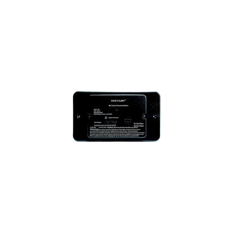 MTI Industries Safe-T-Alert 62542BLTR 62 Series Surface Mount Carbon Monoxide Alarm, Black with trim ring - image 1
