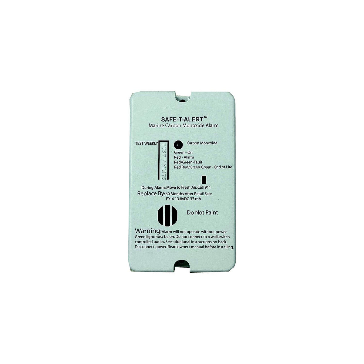 Safe-T-Alert FX-4 Carbon Monoxide Alarm [FX-4] - official Safe-T-Alert product image 2