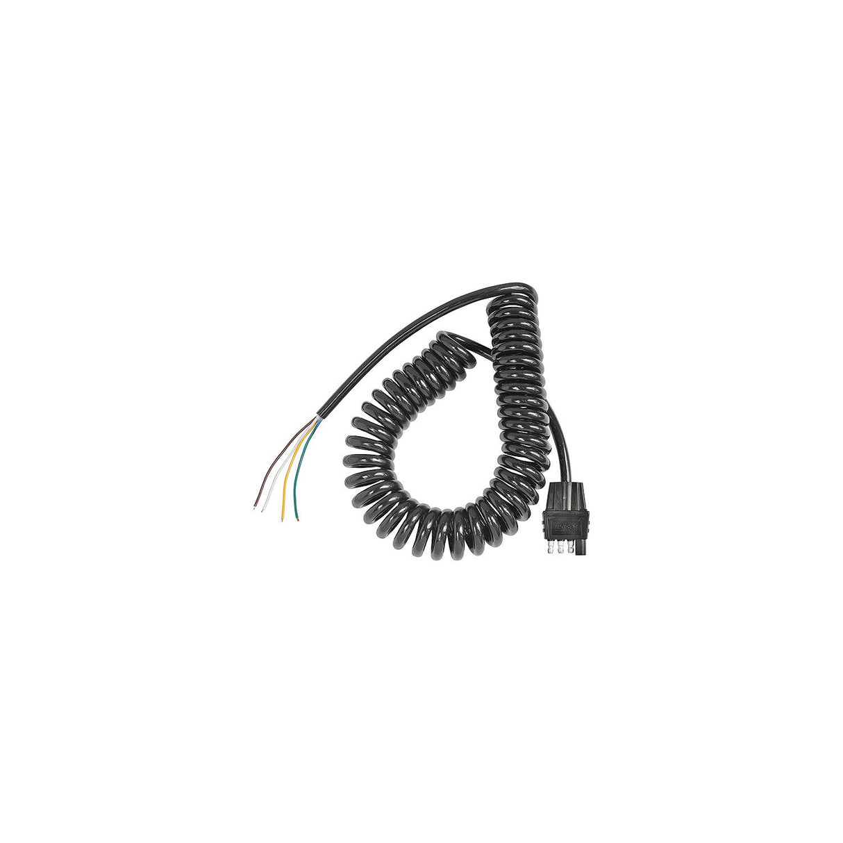 Wesbar 4-Pin Flat Trailer End Connector - 54000-026