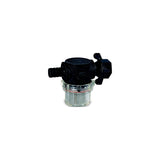 Shurflo by Pentair Swivel Nut Strainer - 1/2" Barb Inlet - Clear Bowl [255-325] - official Shurflo product image 2