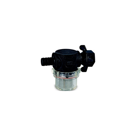 Shurflo by Pentair Swivel Nut Strainer - 1/2" Barb Inlet - Clear Bowl [255-325] - official Shurflo product image 2