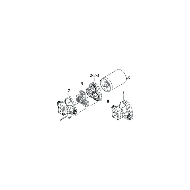 Shurflo SWITCH KIT FOR MOD 2088 PENTAIR SHURFLO RVX - 94-231-20 - image 1
