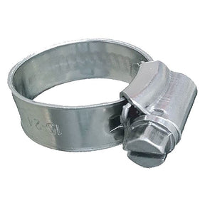 Trident Stainless Steel HD Non-Perforated Hose Clamps - #705 (7/16” - 21/32”) - 705-0561 - image 1