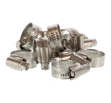 Trident Stainless Steel HD Non-Perforated Hose Clamps - #705 (7/16” - 21/32”) - 705-0561 - image 4
