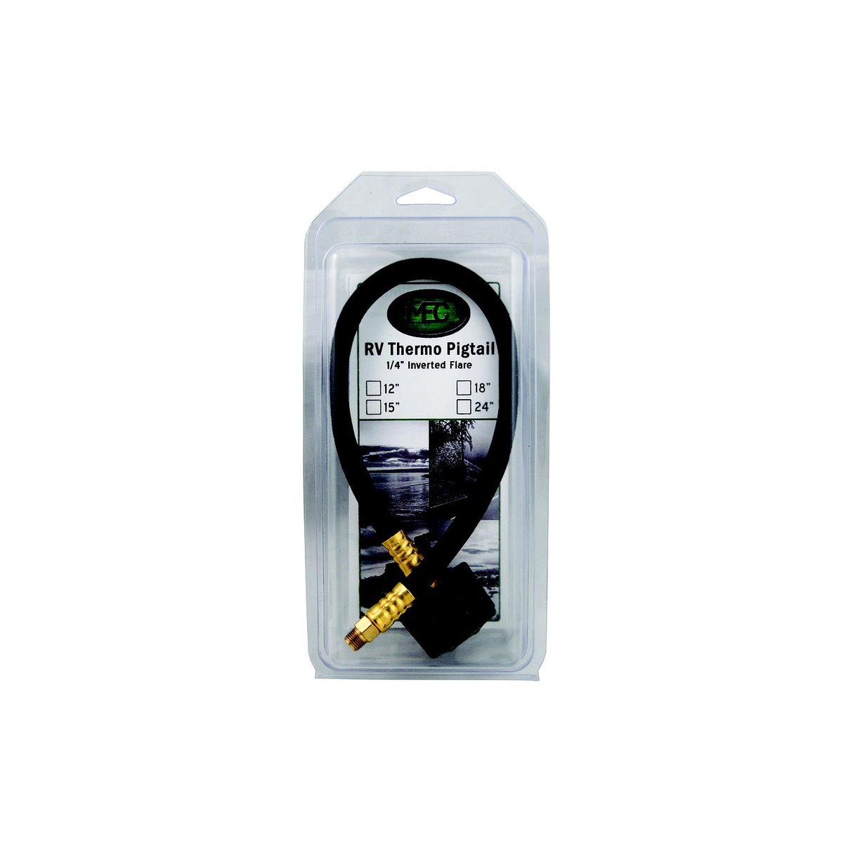 Marshall Excelsior MEC 1/4" I.D. Propane Hose, 425 Series, 15", 2/pk - MER425-15P2 - official Marshall Excelsior product image 3