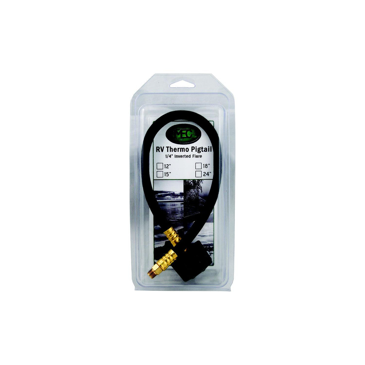 Marshall Excelsior MEC 1/4" I.D. Propane Hose, 425 Series, 36" - MER425-36P - image 1